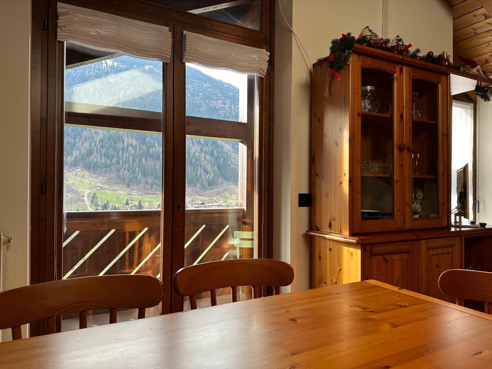 Ferienwohnung Mansarda Con Vista Giustino Exterior foto